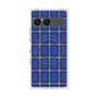 プレミアムスクエアケース with SnapMag［ Tartan Check - Blue ］