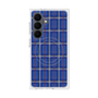 プレミアムスクエアケース with SnapMag［ Tartan Check - Blue ］