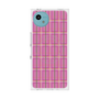 プレミアムスクエアケース with SnapMag［ Tartan Check - Pink ］