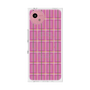 プレミアムスクエアケース with SnapMag［ Tartan Check - Pink ］