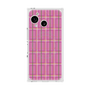 プレミアムスクエアケース with SnapMag［ Tartan Check - Pink ］