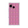 プレミアムスクエアケース with SnapMag［ Tartan Check - Pink ］