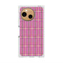 プレミアムスクエアケース with SnapMag［ Tartan Check - Pink ］