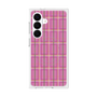 プレミアムスクエアケース with SnapMag［ Tartan Check - Pink ］