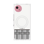 プレミアムスクエアケース with SnapMag［ CASEPLAY Tartan Check - Gray ］