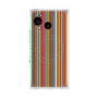 プレミアムスクエアケース with SnapMag［ Colorful Stripe ］