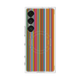 プレミアムスクエアケース with SnapMag［ Colorful Stripe ］