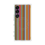 プレミアムスクエアケース with SnapMag［ Colorful Stripe ］