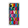 プレミアムスクエアケース with SnapMag［ LOVE!LOVE!LOVE! ］