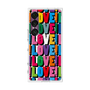 プレミアムスクエアケース with SnapMag［ LOVE!LOVE!LOVE! ］