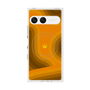 プレミアムスクエアケース with SnapMag［ CASEPLAY Winding Pattern - Orange ］