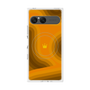 プレミアムスクエアケース with SnapMag［ CASEPLAY Winding Pattern - Orange ］