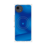 プレミアムスクエアケース with SnapMag［ CASEPLAY Winding Pattern - Blue ］