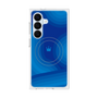 プレミアムスクエアケース with SnapMag［ CASEPLAY Winding Pattern - Blue ］