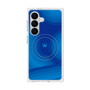 プレミアムスクエアケース with SnapMag［ CASEPLAY Winding Pattern - Blue ］