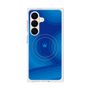 プレミアムスクエアケース with SnapMag［ CASEPLAY Winding Pattern - Blue ］