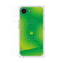 プレミアムスクエアケース with SnapMag［ CASEPLAY Winding Pattern - Green ］