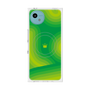 プレミアムスクエアケース with SnapMag［ CASEPLAY Winding Pattern - Green ］