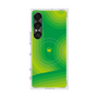 プレミアムスクエアケース with SnapMag［ CASEPLAY Winding Pattern - Green ］