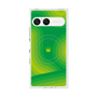 プレミアムスクエアケース with SnapMag［ CASEPLAY Winding Pattern - Green ］