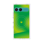 プレミアムスクエアケース with SnapMag［ CASEPLAY Winding Pattern - Green ］