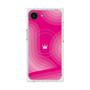 プレミアムスクエアケース with SnapMag［ CASEPLAY Winding Pattern - Pink ］