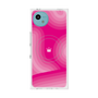 プレミアムスクエアケース with SnapMag［ CASEPLAY Winding Pattern - Pink ］