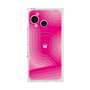プレミアムスクエアケース with SnapMag［ CASEPLAY Winding Pattern - Pink ］