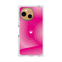 プレミアムスクエアケース with SnapMag［ CASEPLAY Winding Pattern - Pink ］
