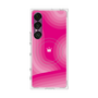 プレミアムスクエアケース with SnapMag［ CASEPLAY Winding Pattern - Pink ］