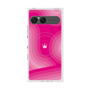 プレミアムスクエアケース with SnapMag［ CASEPLAY Winding Pattern - Pink ］