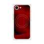 プレミアムスクエアケース with SnapMag［ CASEPLAY Winding Pattern - Red ］