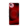 プレミアムスクエアケース with SnapMag［ CASEPLAY Winding Pattern - Red ］
