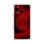 プレミアムスクエアケース with SnapMag［ CASEPLAY Winding Pattern - Red ］