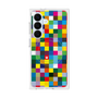 プレミアムスクエアケース with SnapMag［ CASEPLAY Rainbow Check ］