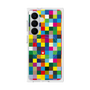 プレミアムスクエアケース with SnapMag［ CASEPLAY Rainbow Check ］