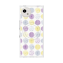 プレミアムスクエアケース with SnapMag［ Nordic Circle - Purple ］