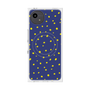 プレミアムスクエアケース with SnapMag［ Drawing Dot - Navy ］