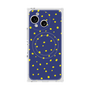 プレミアムスクエアケース with SnapMag［ Drawing Dot - Navy ］