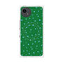 プレミアムスクエアケース with SnapMag［ Drawing Dot - Green ］