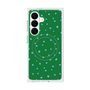 プレミアムスクエアケース with SnapMag［ Drawing Dot - Green ］