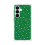 プレミアムスクエアケース with SnapMag［ Drawing Dot - Green ］