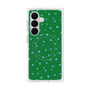 プレミアムスクエアケース with SnapMag［ Drawing Dot - Green ］