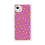 プレミアムスクエアケース with SnapMag［ Drawing Dot - Pink ］