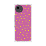 プレミアムスクエアケース with SnapMag［ Drawing Dot - Pink ］
