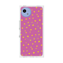 プレミアムスクエアケース with SnapMag［ Drawing Dot - Pink ］