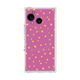 プレミアムスクエアケース with SnapMag［ Drawing Dot - Pink ］
