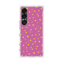 プレミアムスクエアケース with SnapMag［ Drawing Dot - Pink ］