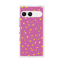 プレミアムスクエアケース with SnapMag［ Drawing Dot - Pink ］