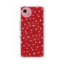 プレミアムスクエアケース with SnapMag［ Drawing Dot - Red ］